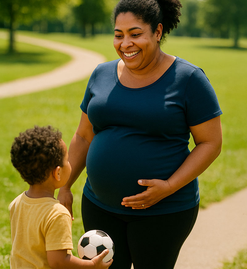 Mom-and-Son-in-Park
