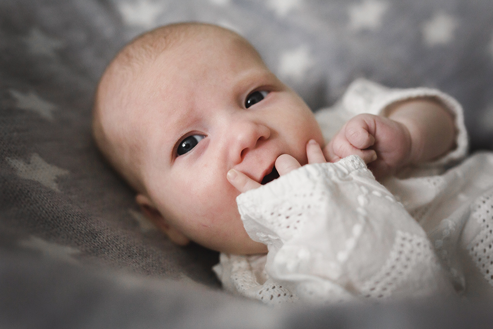 Baby Chewing Fingers